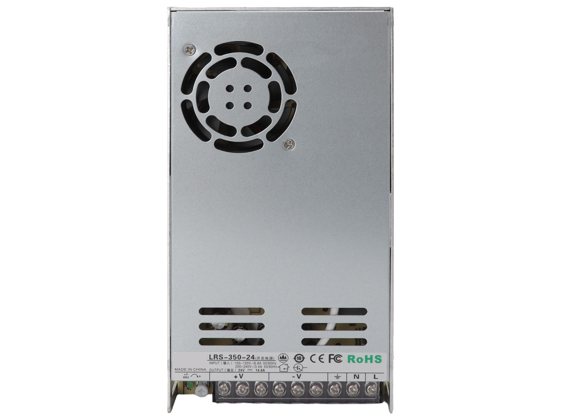Fonte de alimentação Primerox 24v chaveada transformador adaptador para luz LED 100‑240v | S/MARCA