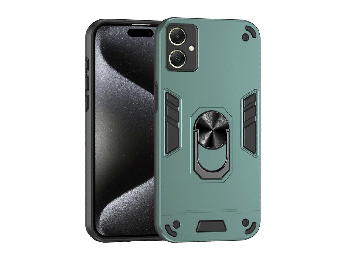 Capa De Celular Com Suporte De Anel De Metal À Prova De Choque