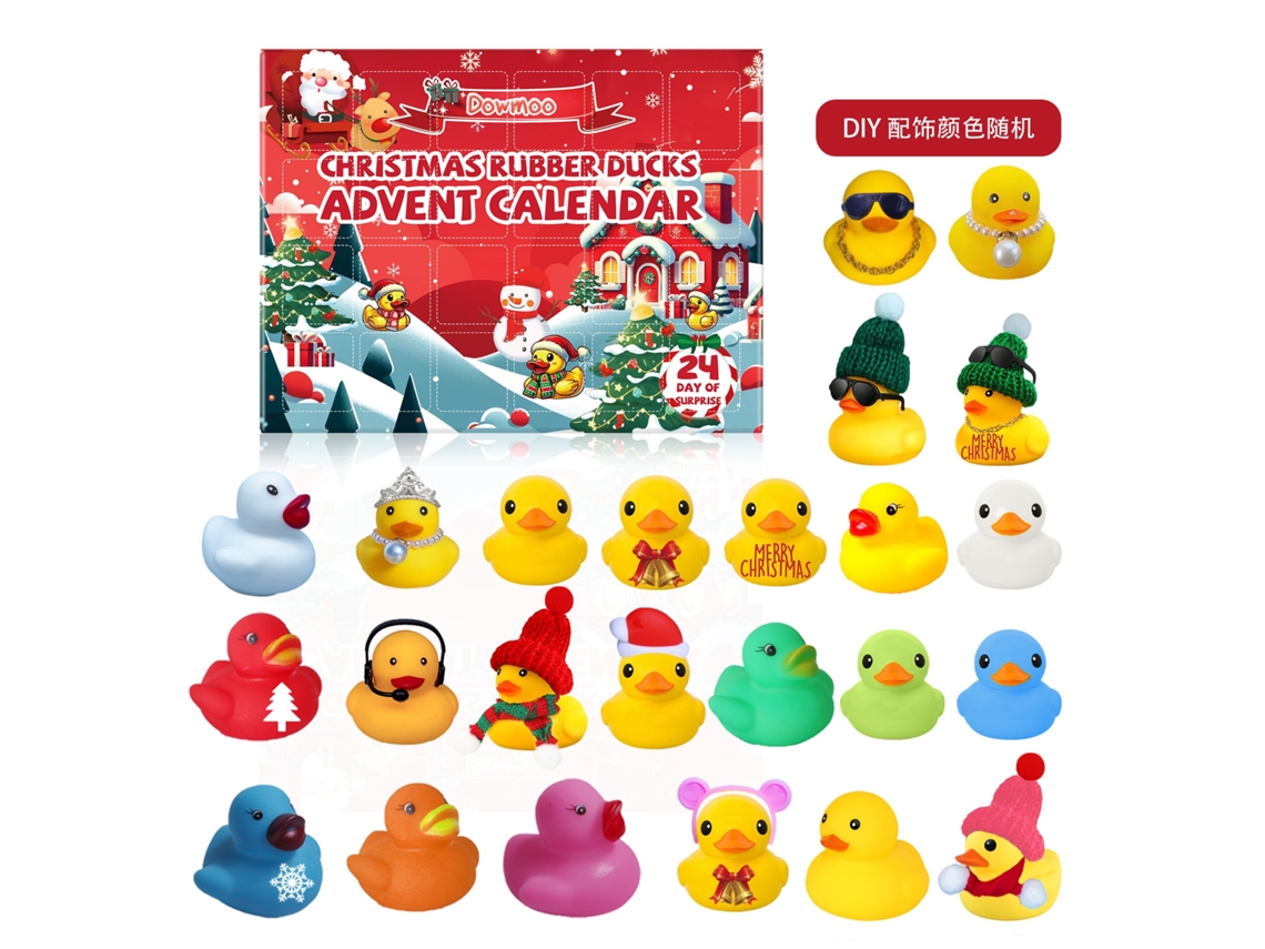Caixa Cega Pato Borracha Advento Natal 24