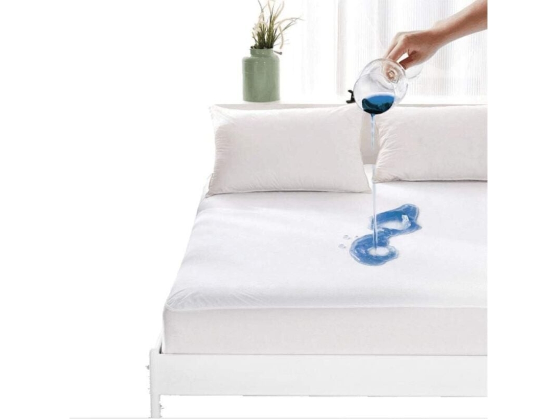 Protetor De Colchão Impermeável 180x200 Cm Antiácaros,antimofo E Respirável Capa Protetora Para Colchão Btforus