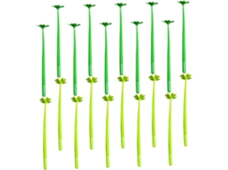 Caneta Em Gel Fofa Com Design De Trevo Quatro Folhas, Pacote 20