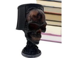 Luminária De Mesa Em Formato Caveira Gótica 20cm 7, 87pol Ideal Para O Halloween