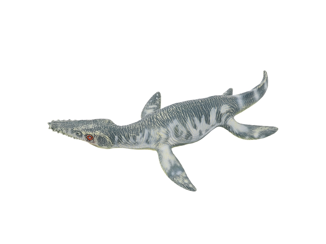 Mali figurinha de Liopleurodon Modelo Realista em Plástico Macio Brinquedo Educativo para Crianças