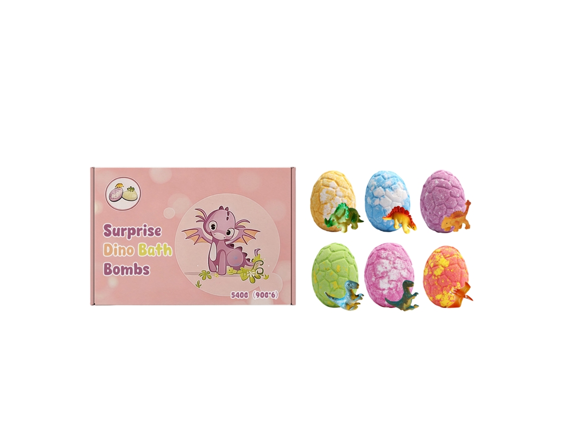 Bomba de Banho Infantil LAXISCREED Dragão Divertido, Suave e Ideal para Hidratação Diária