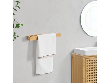 Outros Acessórios de Casa de Banho [EN.CASA] (Bege - Bambu - 38 x 5 x 4 cm ncm)