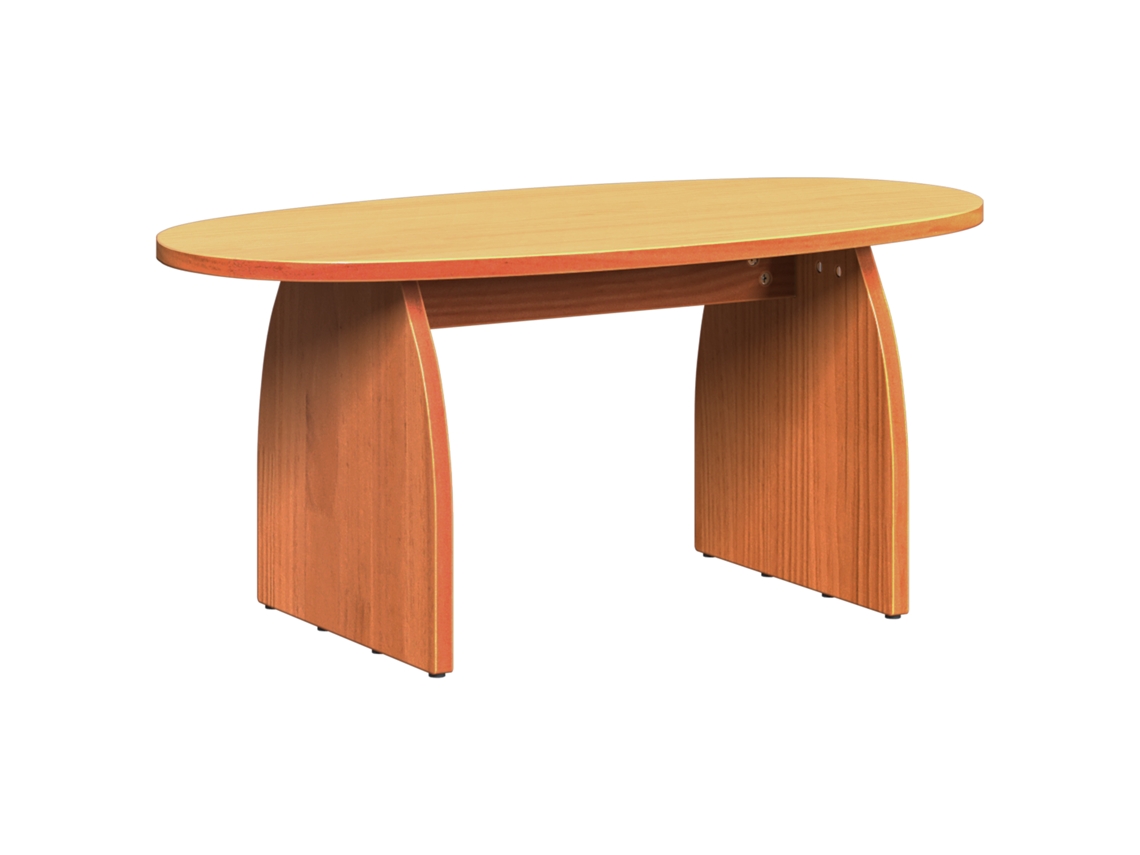 Conjunto 1 Mesa De Centro Vidaxl Castanho Madeira De Pinho Maciça (80 X 40 X 35 Cm)