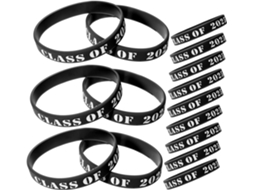 Pulseiras Showeroro 25-Format para Turma, Acessórios Escolares Decorativos, Pulseiras com Tema Formatura
