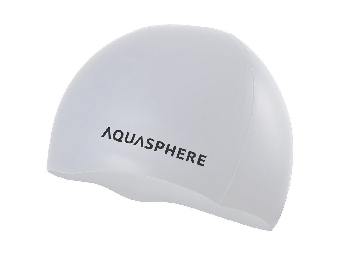 Touca Natação Plain Brancoaquasphere