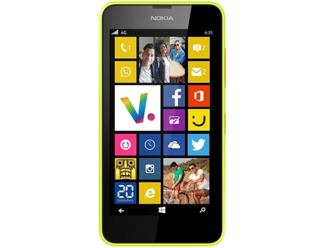 Smartphone NOKIA Lumia 635 (8 GB - Amarelo)