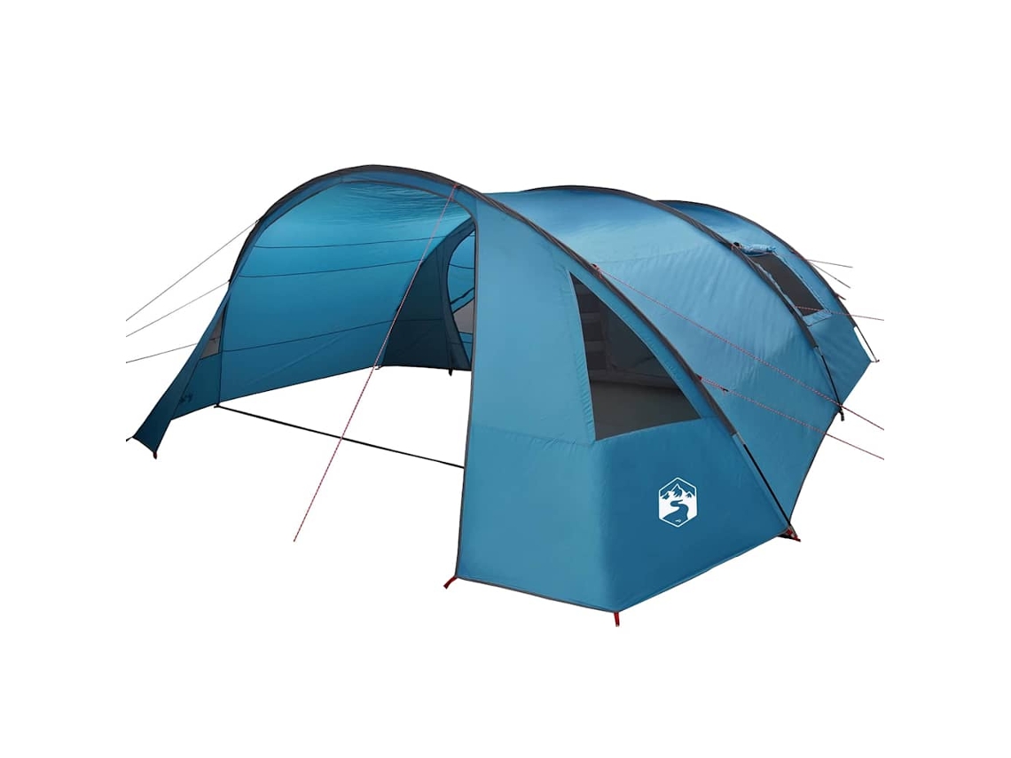 Conjunto 1 Barraca De Camping Vidaxl Azul Tafetá (700 X 590 X 215 Cm)