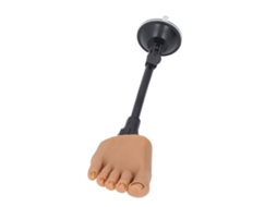 Modelo De Pé Para Prática De Unhas De Silicone (com Suporte, Pé Direito) Eoocoo