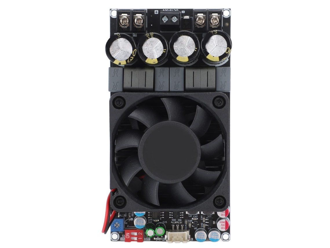 Placa Amplificador Digital de Potência Dual 300w/600w Módulo com Proteção 18‑50vdc