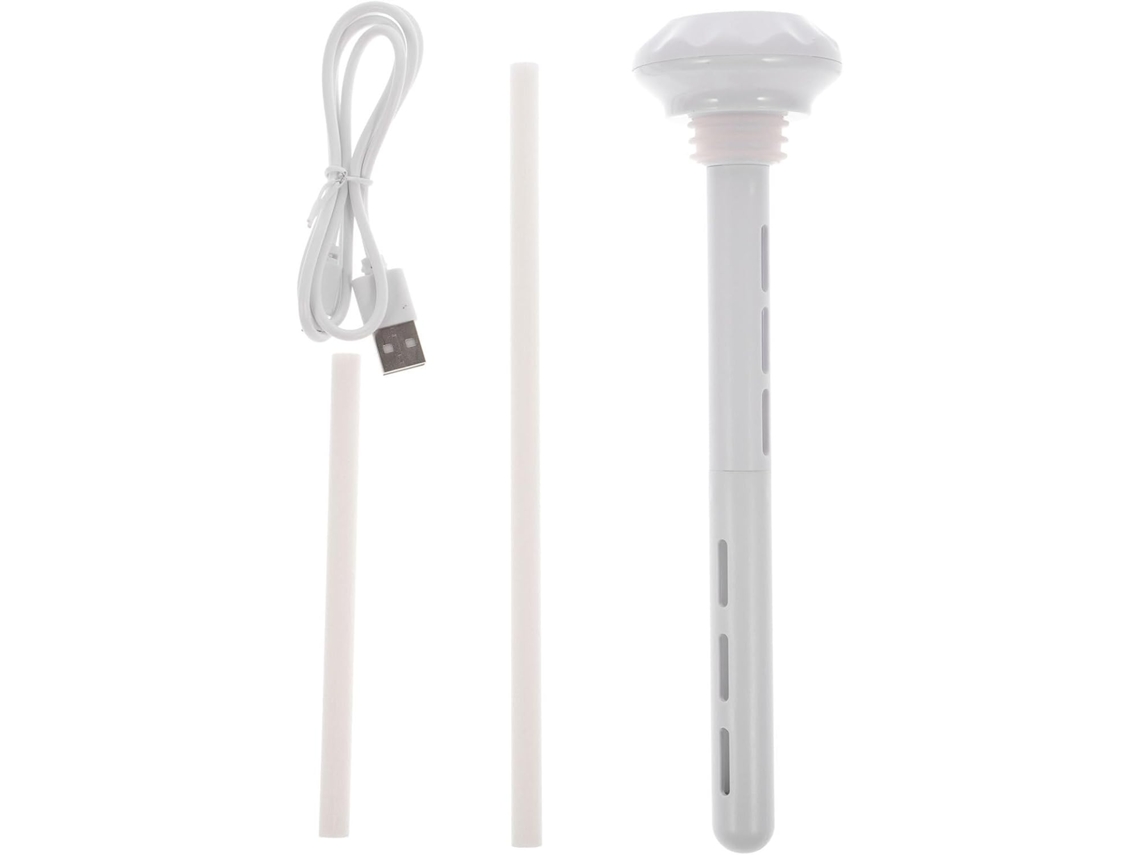 O Umidificador Inoomp Creative Stick É Feito De Plástico E Possui Conexão Usb. Seu Design Compacto