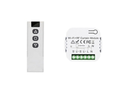 Lurelia Interruptor Para Persianas Tuya Smart Life Wi-fi 433 Mhz Com Comando Remoto Rf Para Controlo Elétrico De Persianas Db