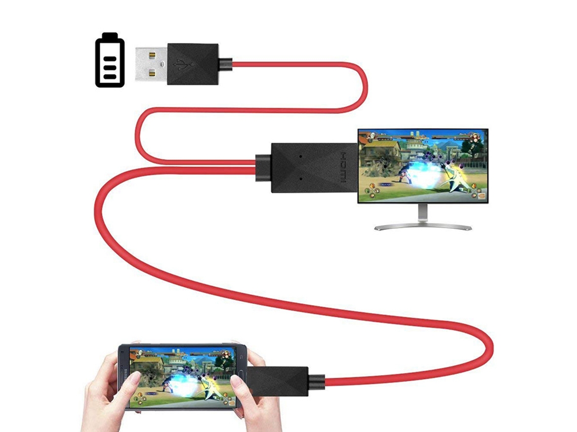 Adaptador Hdmi (micro Usb Hdmi - Hdmi)*