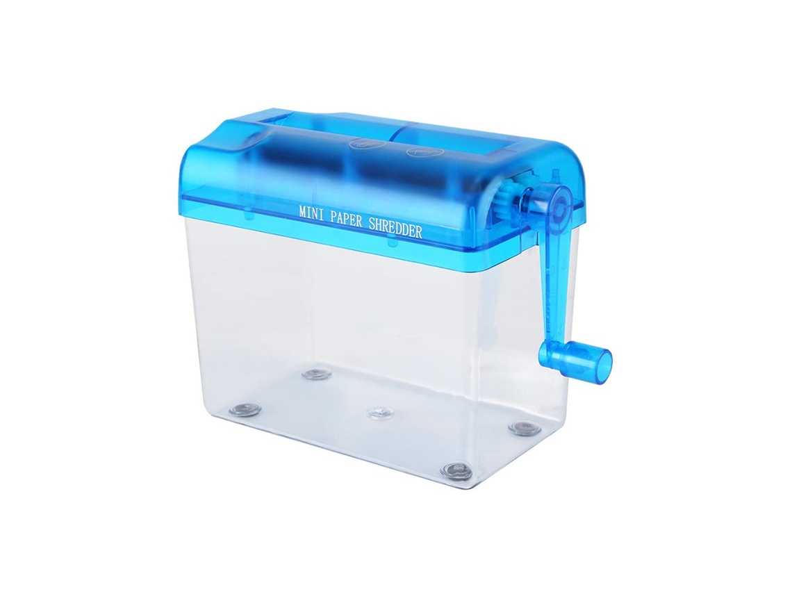 Triturador Portátil Mini para Documentos Casa e Escritório