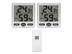 Medidor Inteligente Sem Fio de Temperatura e Umidade, Monitoramento de Temperatura e Umidade, Detecção Sem Fio de 8 Canais EOOCOO