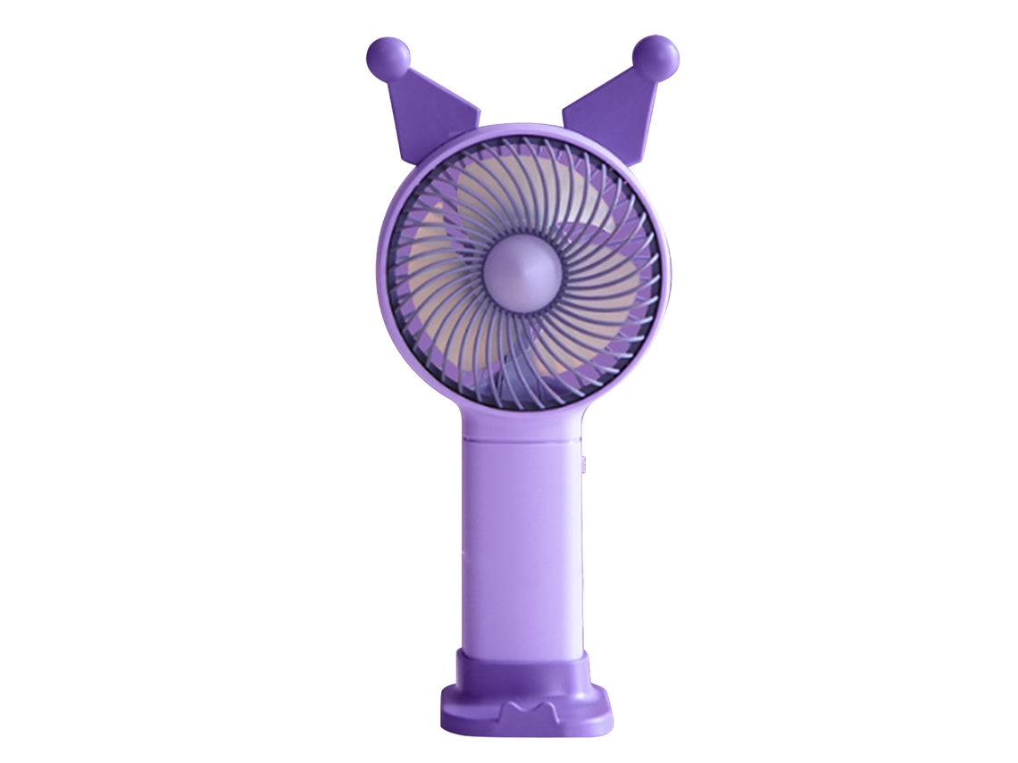 Ventilador Portátil Mini USB Carregável com Bateria para Casa Escola Escritório