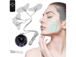 Massageador Facial Elétrico, Ems, Aparelho de Massagem com Eletrodos Estimulação Ems , Muscular 8 Mod GOKOCO