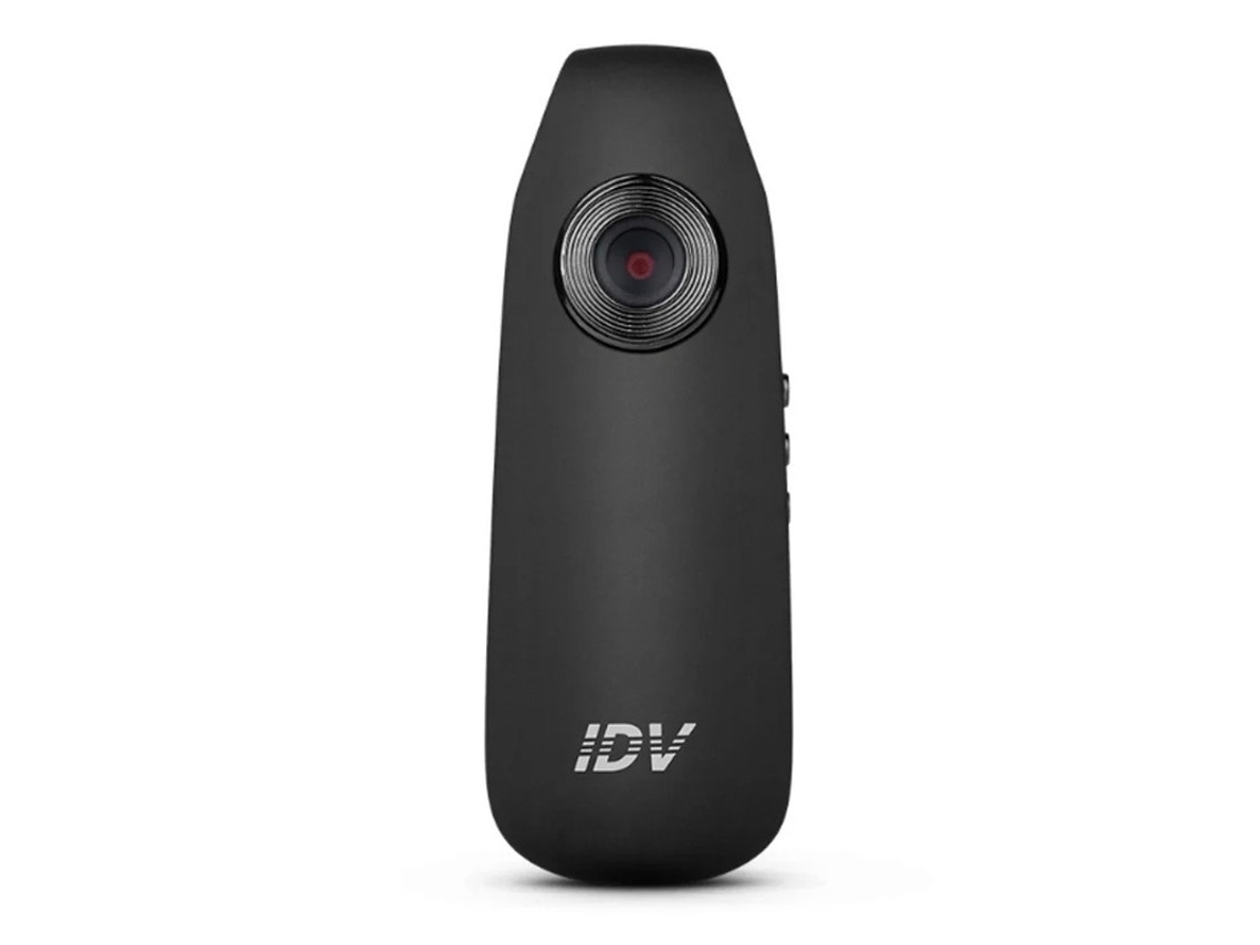 Mini Câmera Full Hd 1080p Com Gravador De Áudio E Vídeo, Preta