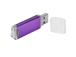 HURRISE Usb Flash Memory Clear Cover Usb Flash Drive Roxo Pen Drive de Armazenamento Portátil para Tablet Pc 1 Gb