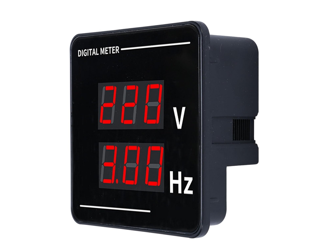 Medidor De Tensão E Frequência, Voltímetro Ca Com Display Led De 0,56 Polegadas, 50-500 V...