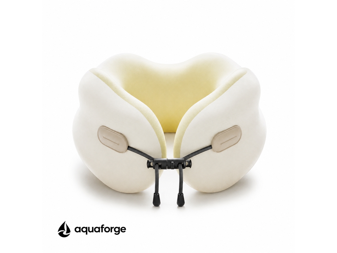 Almofada Cervical Ergonómica Espuma Viscoelástica Capa Removível