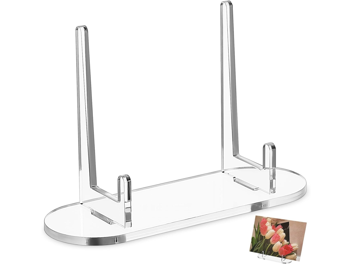 Suporte Transparente Acrílico Fotos Medalhas Resistente Fácil Limpar Design Moderno Comercial Doméstico Uso GOKOCO