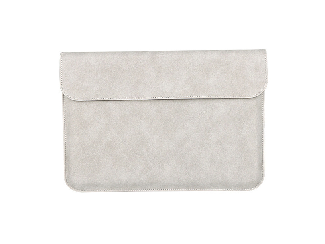 Bolsa para Portátil COZEVDNT com Fivela Magnética Invisível À Prova D'Água -14,1-15,4" Marrom