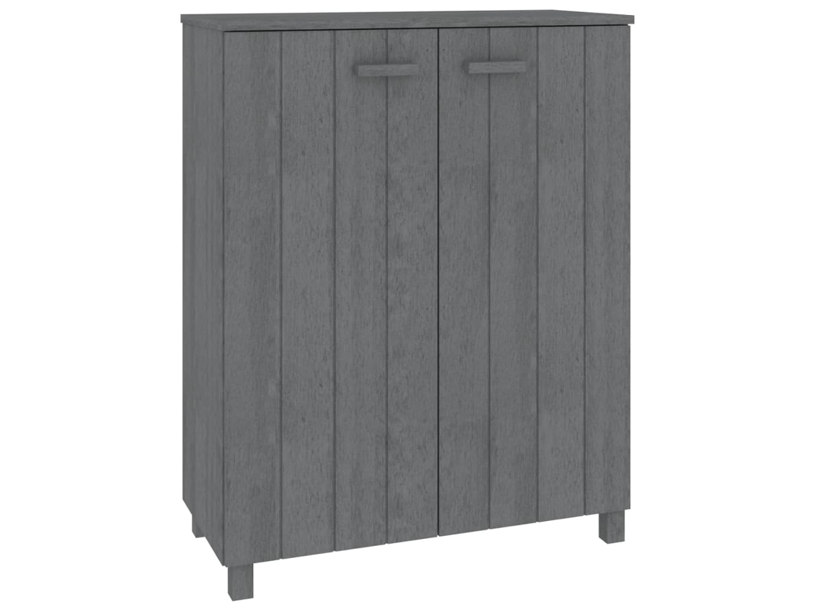 Shoe Cabinet, Shoe Cabinets Vidaxl Cinzeto Madeira De Pinho (n/a)