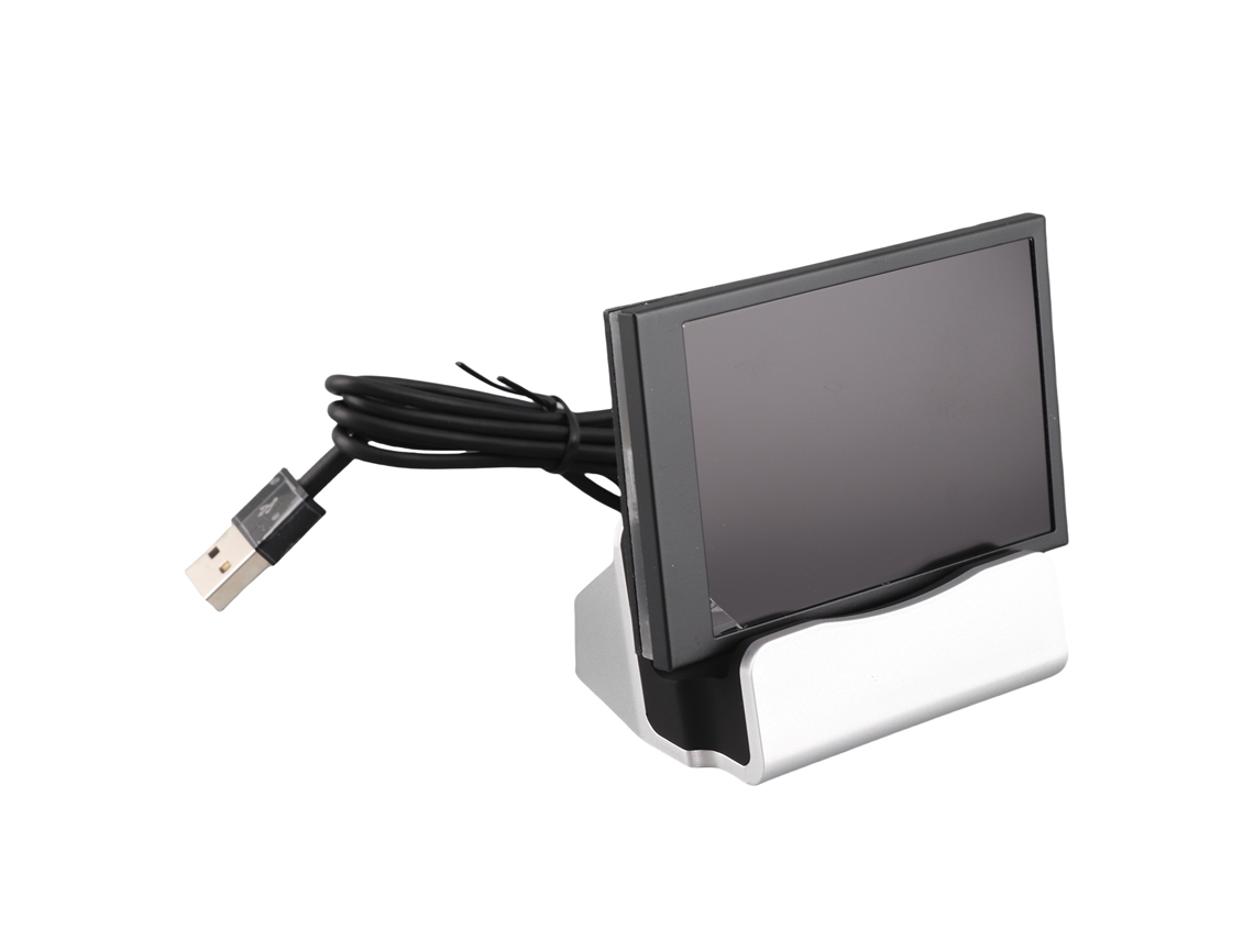 Yuru tela Secundária Usb 3.5 Polegadas Ips Monitor Cpu Gpu Ram Hdd Hora Data Rotação Horizontal Vertical Windows