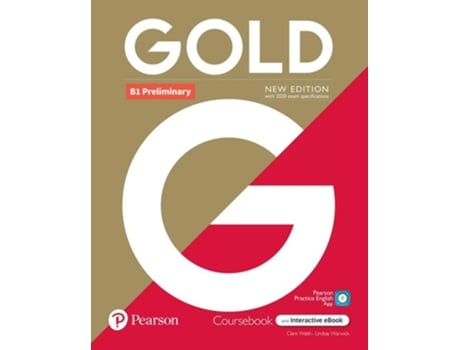 Livro Gold 6e B1 Preliminary Students Book With Interac Da Editorial Longman De Clarewalsh (inglês)