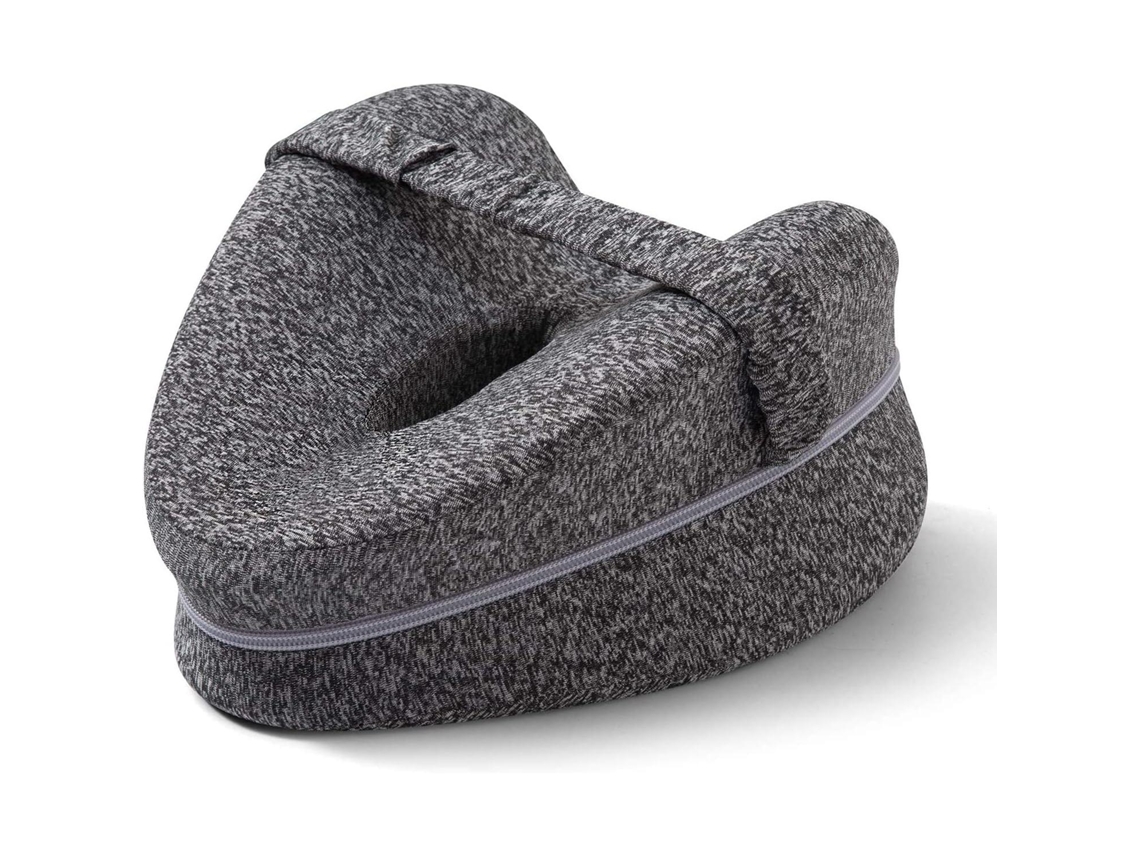 Cadeira de rodas lateral Slowmoose com almofada de espuma viscoelástica para gravidez e protetores de pernas