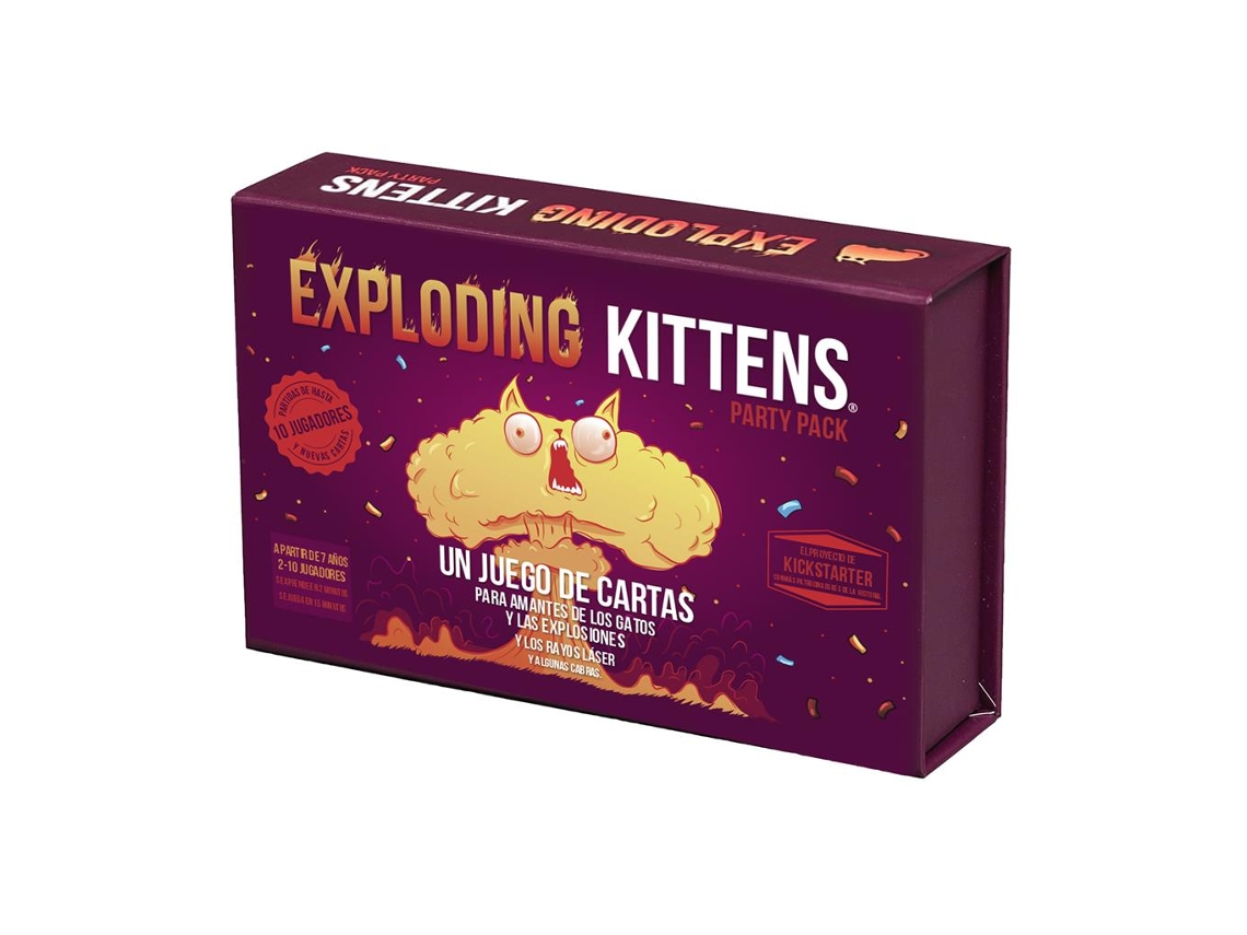 Jogo De Cartas Exploding Kitten Party Pack