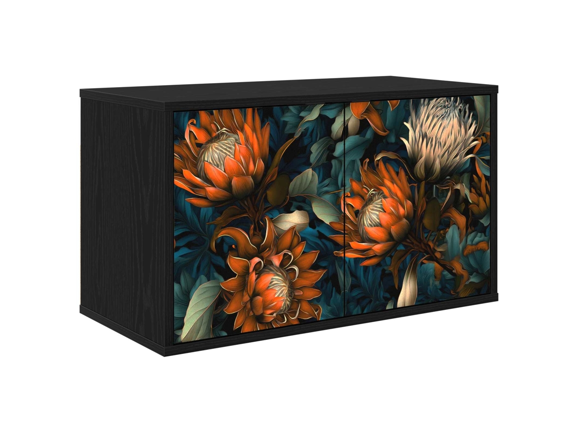 Vidaxl Armário De Tv Montado Na Parede Lochem 69 X 33 X 40 Cm