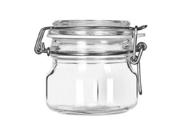 Frasco de Vidro Borgonovo Cristal