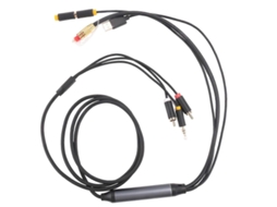 Cabo de conversão de áudio digital para analógico Slowmoose, cabo de áudio digital SPDIF/óptico e coaxial para analógico L/R RCA
