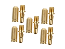 Conjunto De 5 Parafusos Cobre Para Extensão Taco Bilhar. Resistentes