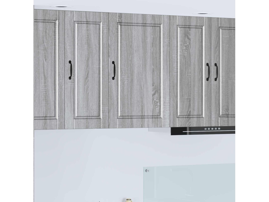 Vidaxl Armário De Parede Porto Cinza Sonoma 50 X 31 X 80 Cm