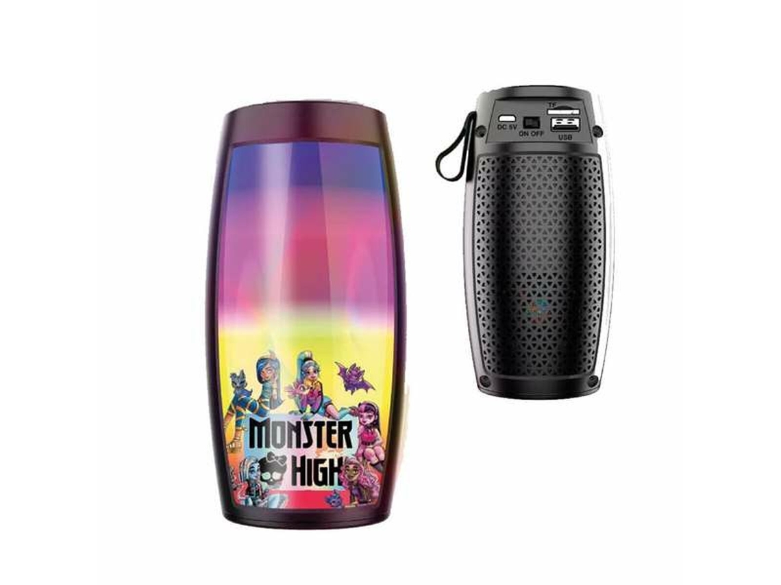 Alto-falante Bluetooth - Reig - Monster High - Multicolorido - Usb - Bluetooth 5.0
