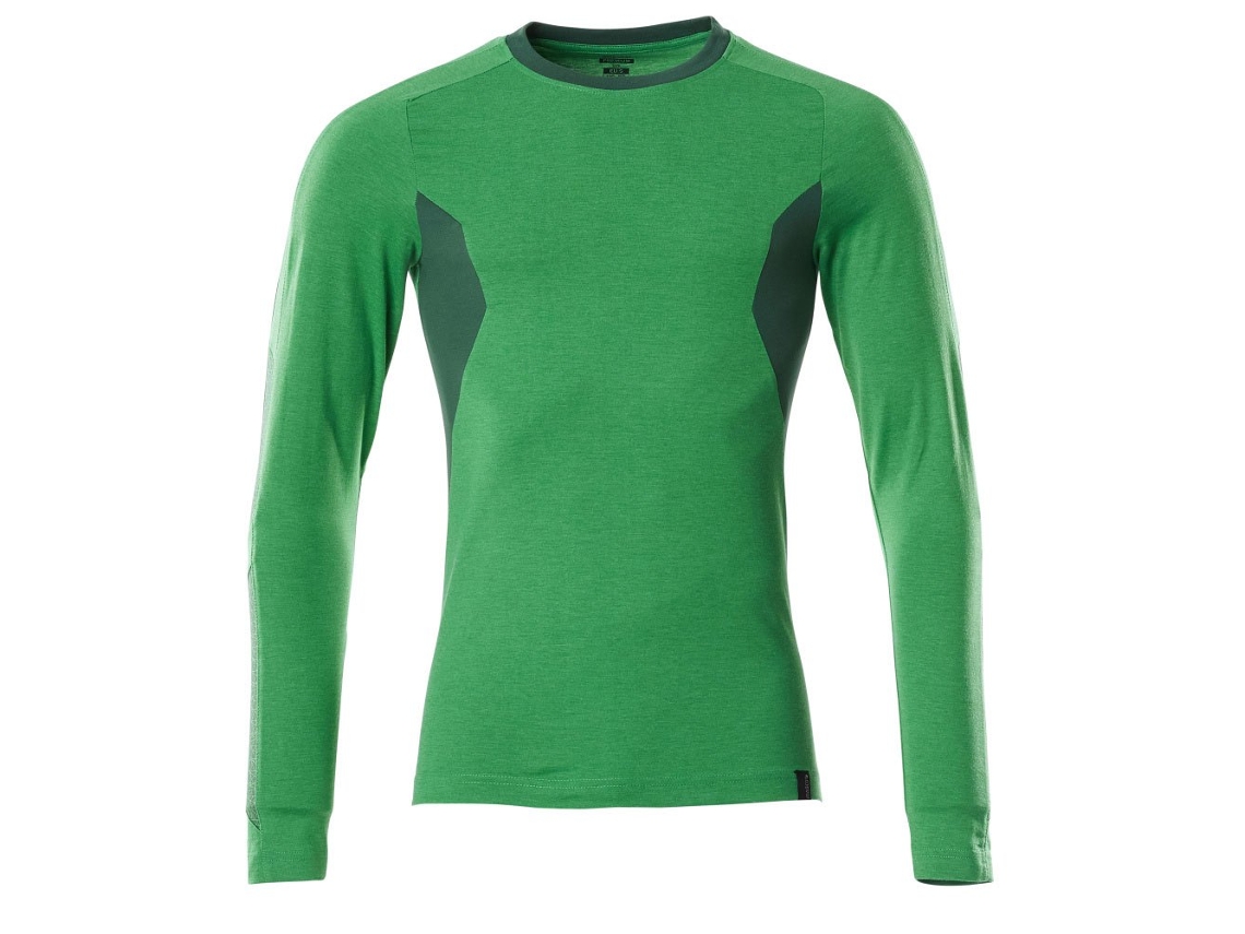 Camisa De Manga Longa Accelerate 18381 Verde 3XL MASCOT