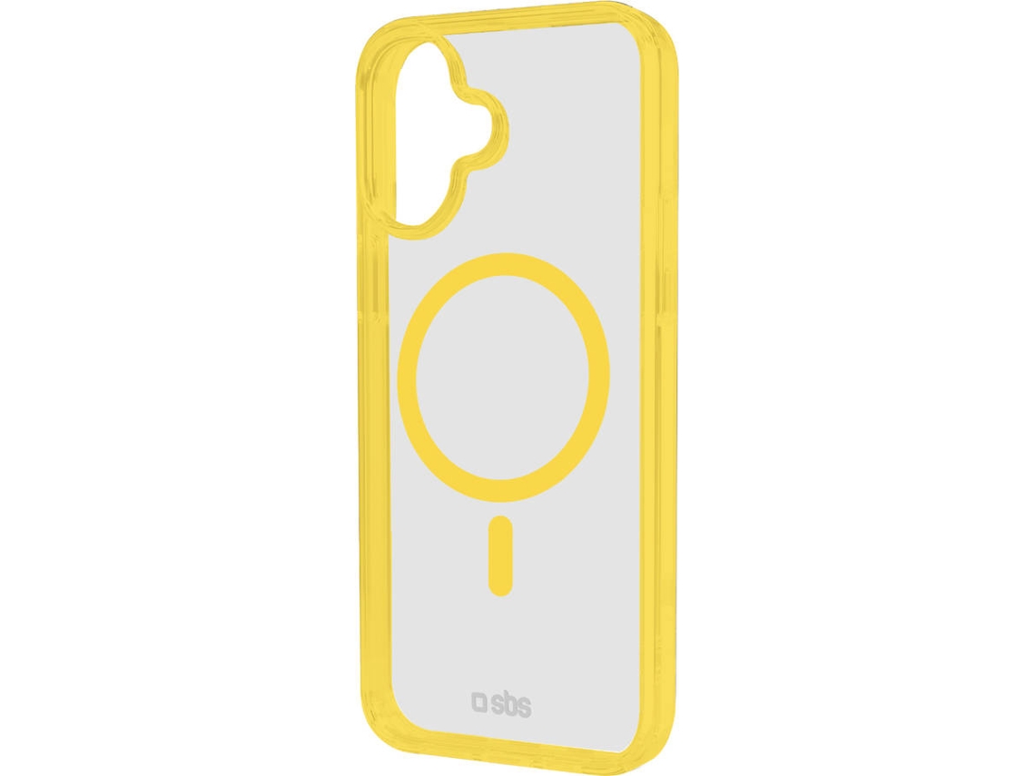 Capa SBS MagSafe iPhone 16 (Amarelo)