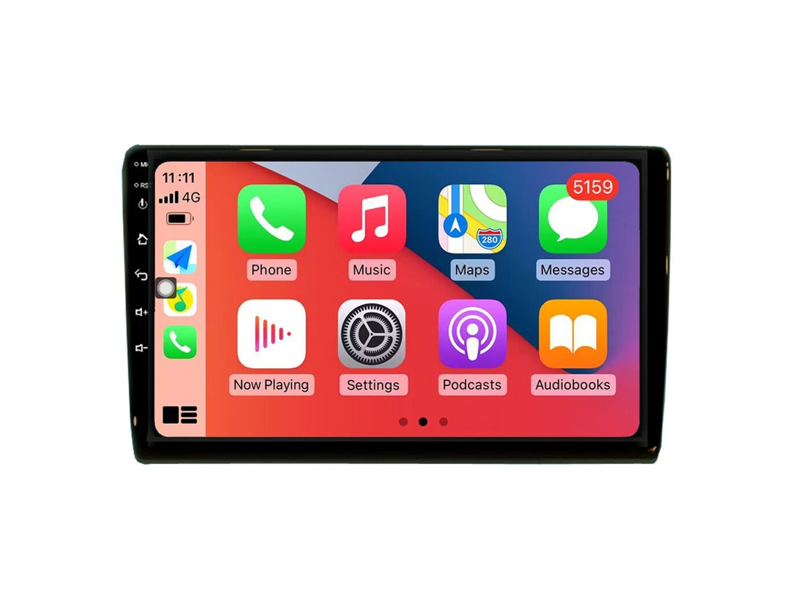 Auto Rádio Carro Bluetooth Autoradio 8GB RAM 128G ROM CarPlay Navegação GPS Ecrã Táctil RoverOne para Honda Element YH 2002-2011  