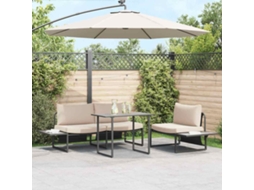 Vidaxl Mesa De Jardim Cinzeto 100 X 55 X 70 Cm Madeira