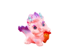 Decoração De Ano Novo Laxiscreed Dragão Chinês Pequeno Para Sorte E Tendência Com Corda E Boneco De Ouro