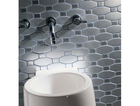 Mosaico em Inox Metallismo Smooth SICIS