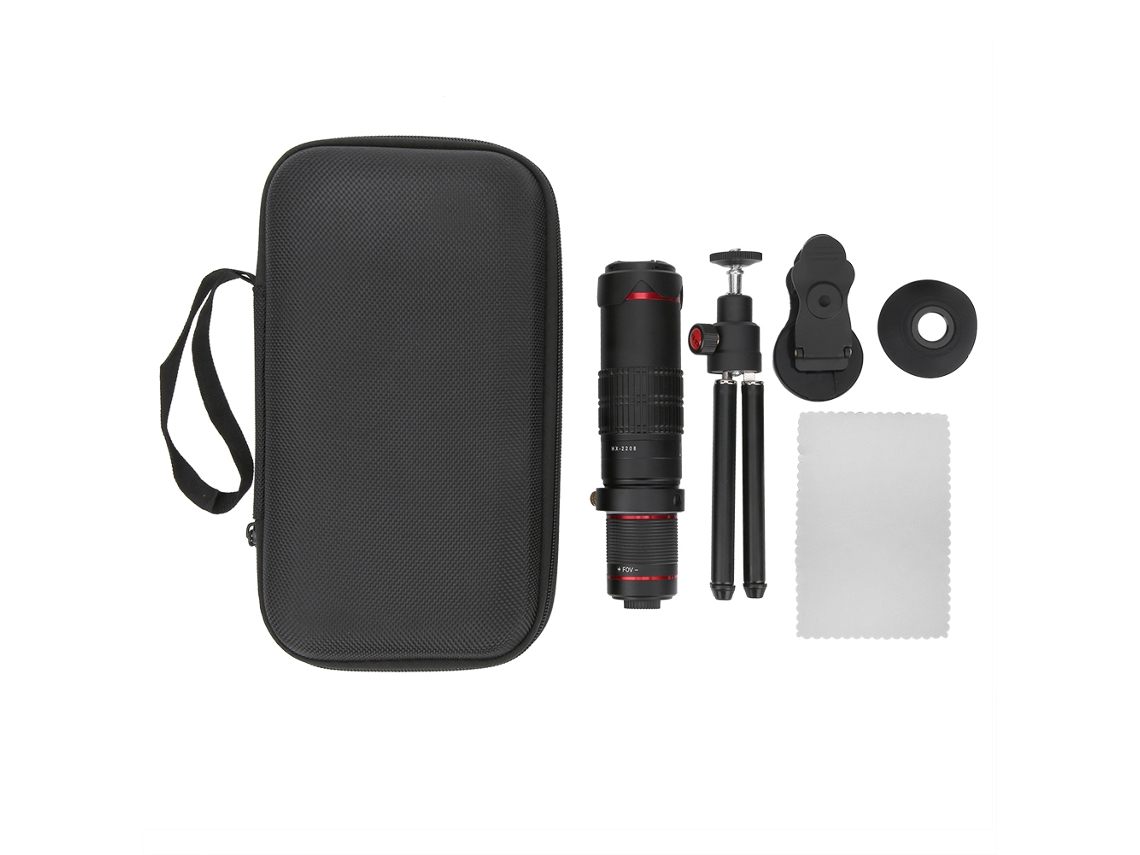 Portable Mini Monoculars Zoom Lens 22x Micro Night Viewing High Definition Phone Telescope LAXISCREED