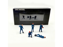 Dynamozwz Modelo 1/64 Peças de Carro Rc Miniatura Modelos de Ferramentas de Oficina Mecânica Impressão 3d Decoração em Resina MDUG