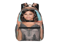Mochila De Estudante Zendaya O22, Leve E Durável, À Prova Dágua E Com Alça De Ombro Ajustável. Olysi Shop