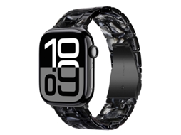Bracelete Para Apple Watch 38/40/41/42mm Preto Relâmpago Cuich